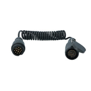 3 meter spiral extension cable for 13 pin male/13 pin female trailer. Shop confidently with DIAYTAR NIGERIA's vast product range and budget-friendly nationwide shipping.