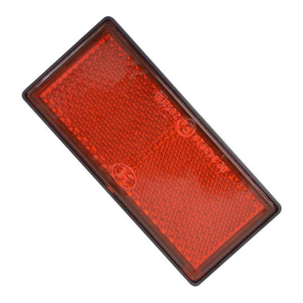 Reflector 86x40mm red unit. DIAYTAR NIGERIA: Your trusted marketplace that combines variety, affordability and reliable shipping.