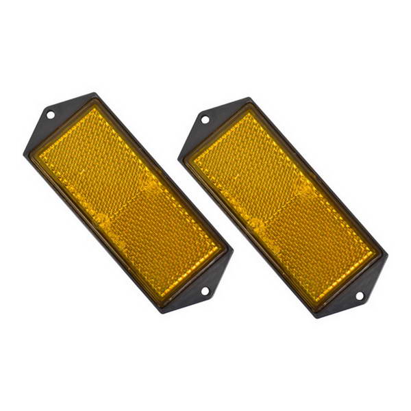 Reflecteurs 104x40mm orange x2. Shop with confidence at DIAYTAR NIGERIA, offering thousands of products with budget-friendly shipping.