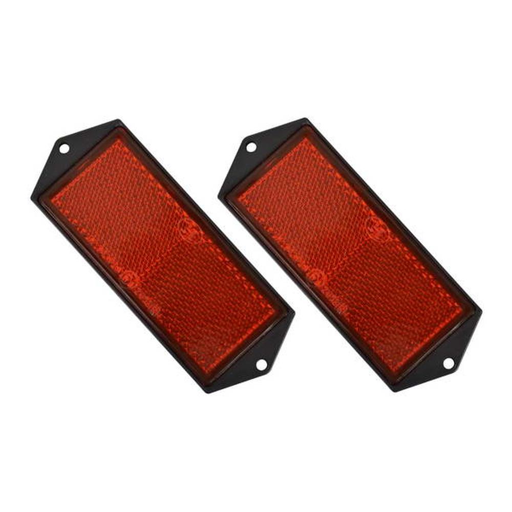 Reflecteurs 104x40mm rouge x2. DIAYTAR NIGERIA delivers on our promise of extensive selection and budget-friendly nationwide shipping.