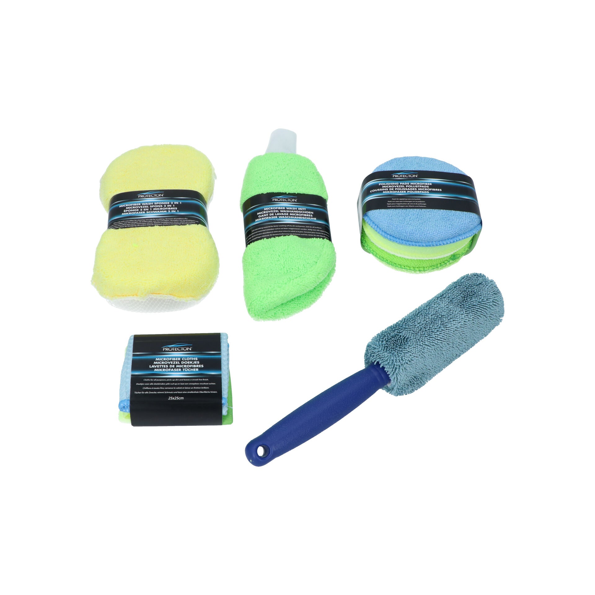 Set microfibre 9pcs protecton. Experience shopping freedom with DIAYTAR NIGERIA's vast selection and dependable nationwide shipping.