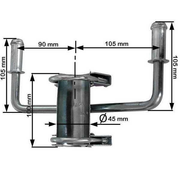 Intermediate pipe support for c3 1.6 hdi. Your one-click solution to affordable shopping, DIAYTAR NIGERIA delivers quality products nationwide.
