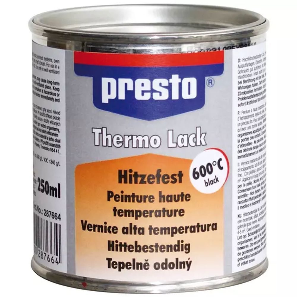 High temperature paint 600°c pot 250 ml presto. DIAYTAR NIGERIA: Where every shopping need is met with affordable prices and reliable 5-8 day delivery.