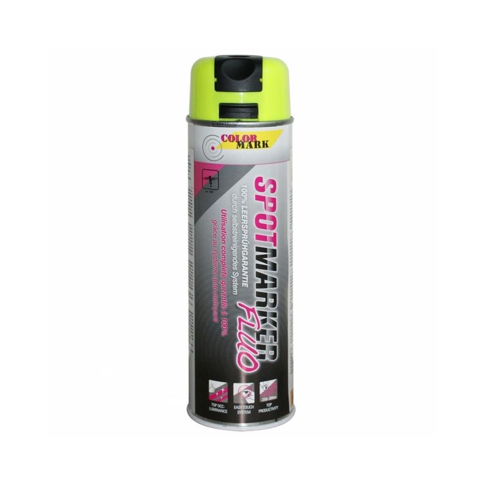 Colormark spotmarker aerosol 500ml fluorescent yellow construction site marker. Experience the ultimate in shopping convenience with DIAYTAR NIGERIA's vast catalog and 5-8 day delivery.